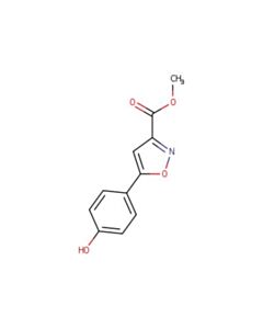Astatech METHYL 5-(4-HYDROXYPHENYL)ISOXAZOLE-3-CARBOXYLATE; 1G; Purity 97%; MDL-MFCD08106871